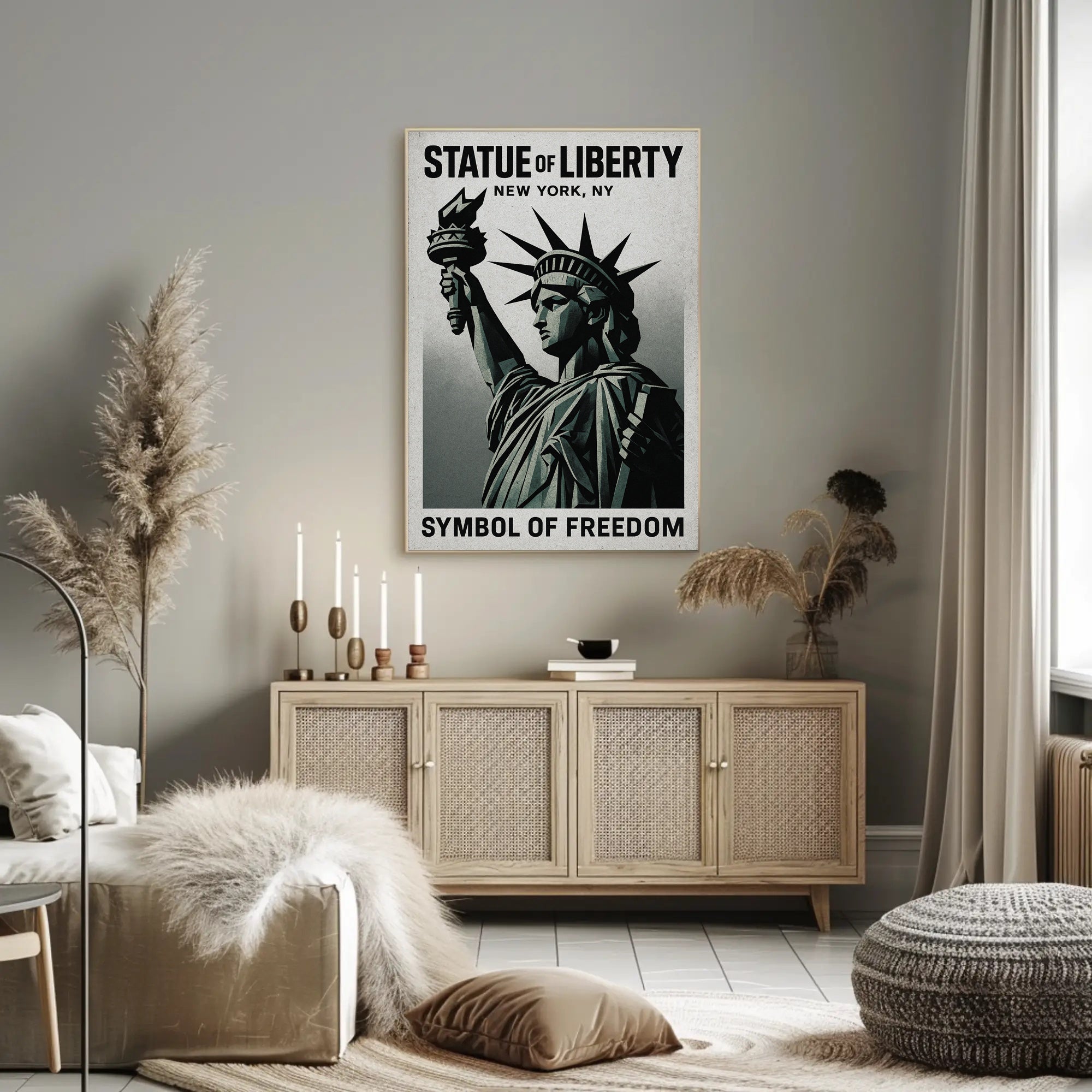 Statue of Liberty Symbol of Freedom Poster