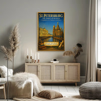 St. Petersburg The Jewel of Russia Poster