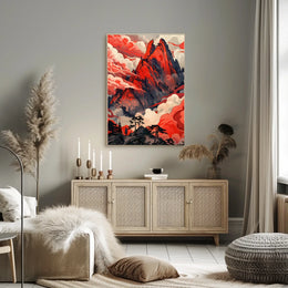 Majestic Peaks Poster