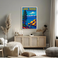 Lake Tahoe Scenic Poster