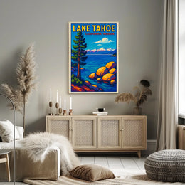 Lake Tahoe Scenic Poster
