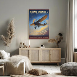 Morane-Saulnier L Icon of Aerial Innovation Poster PosterGoat