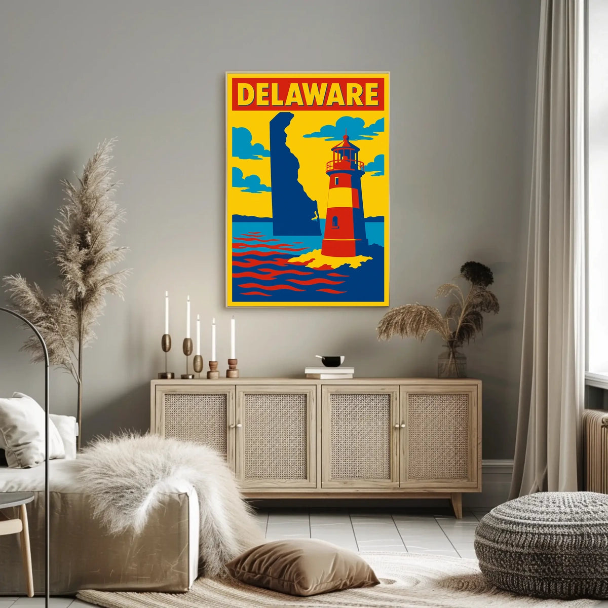 Delaware Lighthouse Poster
