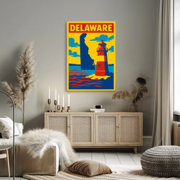 Delaware Lighthouse Poster