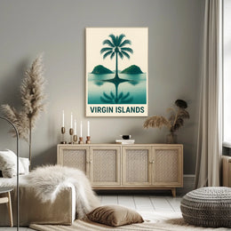 Tranquil Virgin Islands Poster