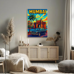 Vibrant Mumbai Poster