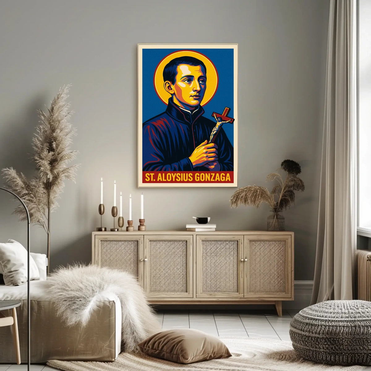 St. Aloysius Gonzaga Poster