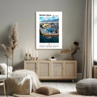 Kyrenia Coastal Beauty Travel Poster PosterGoat