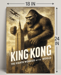 King Kong The Eighth Wonder Poster PosterGoat