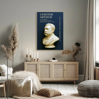 Chester Arthur 21st President Poster PosterGoat