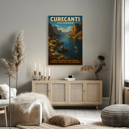 Curecanti Colorado Adventure Poster