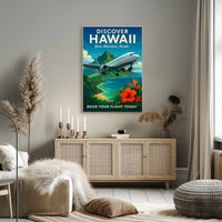 Hawaii Adventure Travel Poster