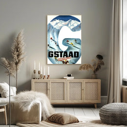 Gstaad Winter Sports Poster