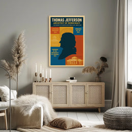 Thomas Jefferson 3rd President Poster