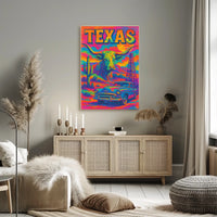 Texas Vibes Poster