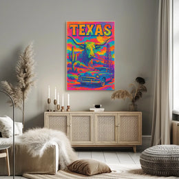 Texas Vibes Poster