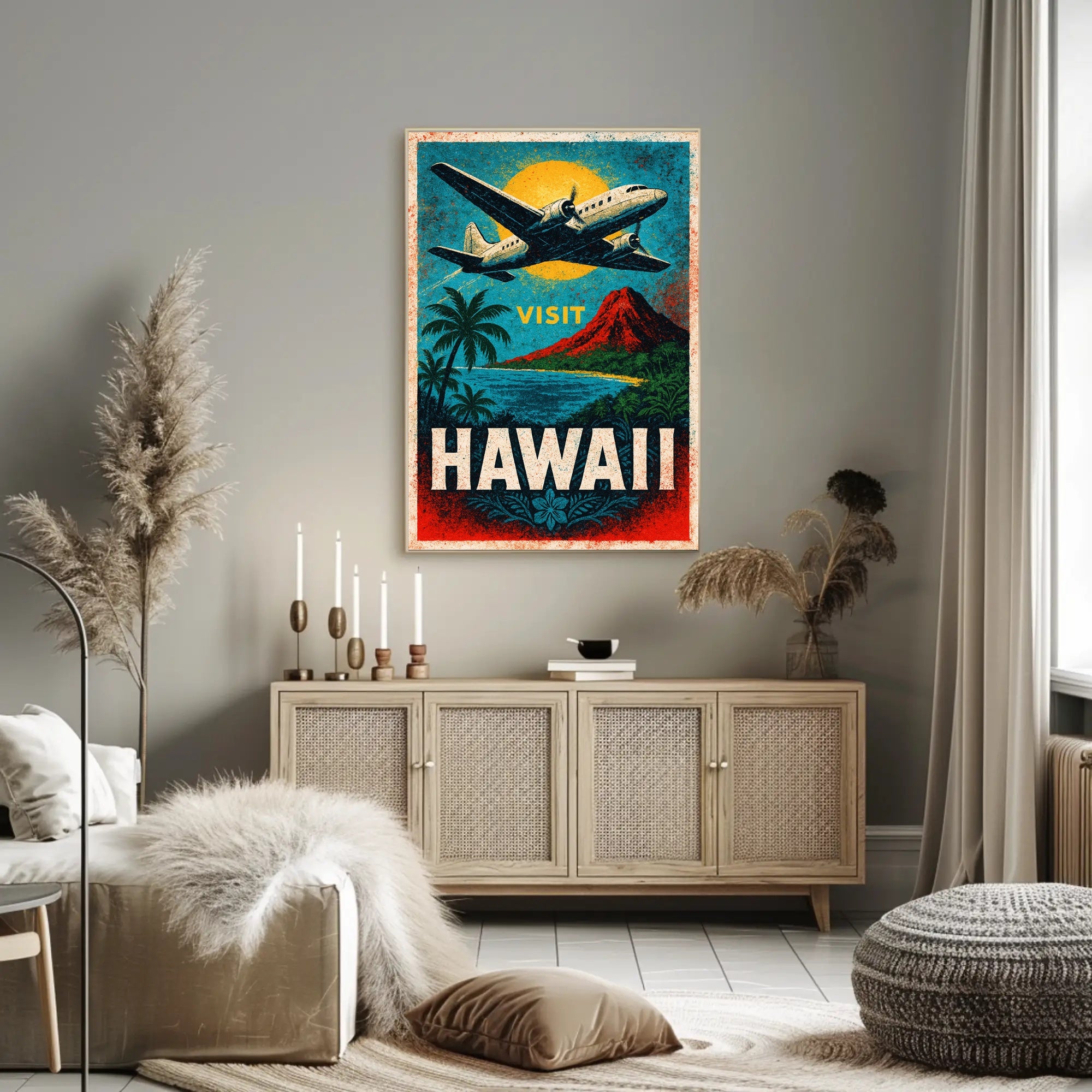 Visit Hawaii Poster PosterGoat