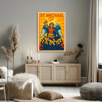 Archangel Michael Art poster