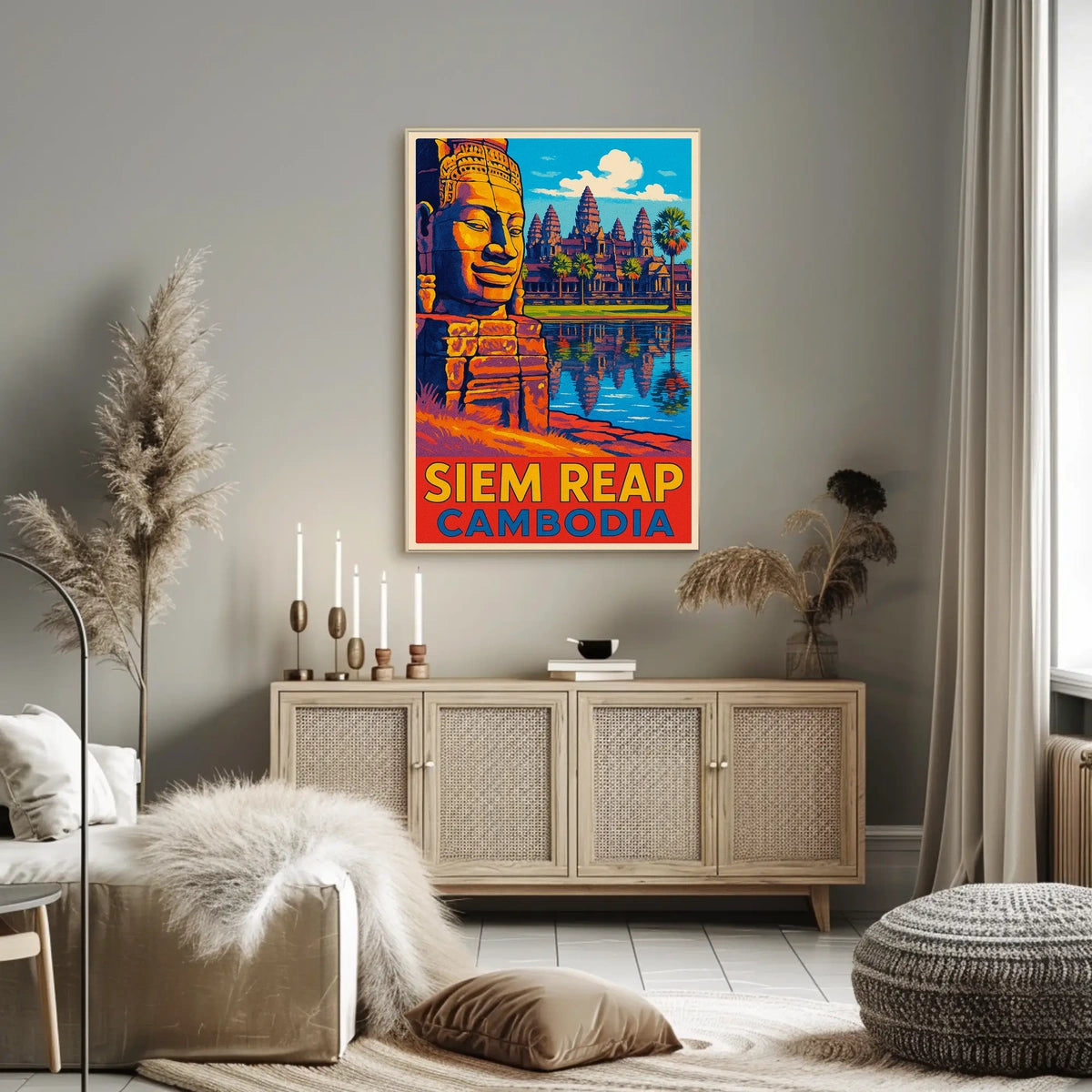 Siem Reap, Cambodia Poster