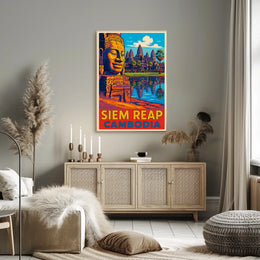 Siem Reap, Cambodia Poster