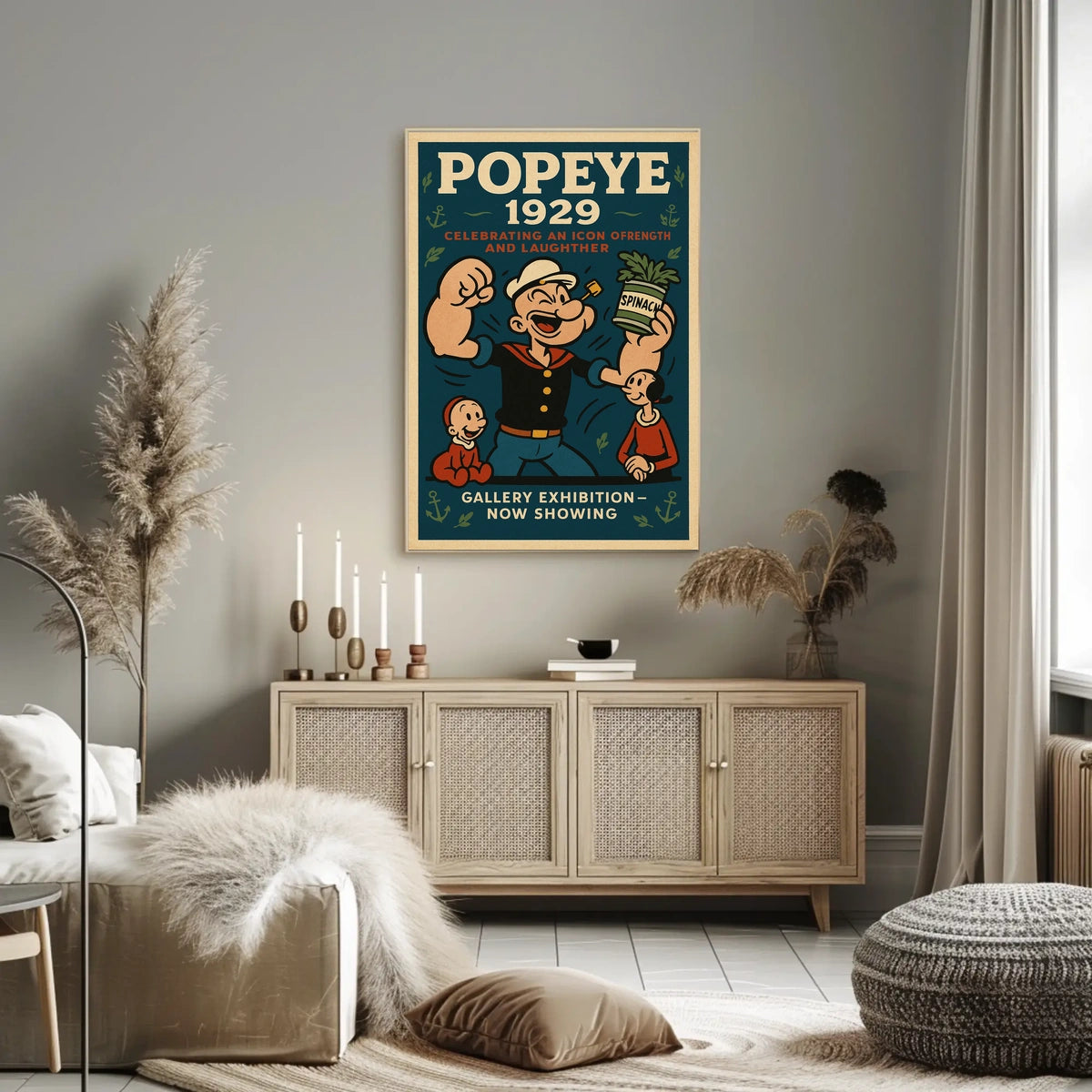 Popeye 1929 Art Poster POP-130