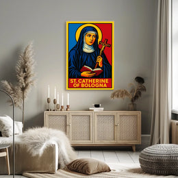 St. Catherine of Bologna Poster