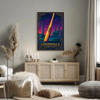 Louisville Slugger A Tribute to Kentucky Poster