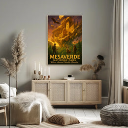 Mesa Verde Cliff Dwellings National Park Poster