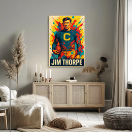 Jim Thorpe Athletic Legend Poster