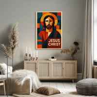 Jesus Christ Modern Icon Modern Poster