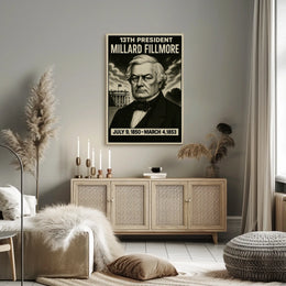 Millard Fillmore 13Th President Poster