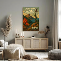 Discover Acadia National Park Wall Art PosterGoat