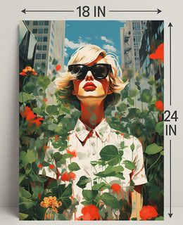 Urban Bloom Poster