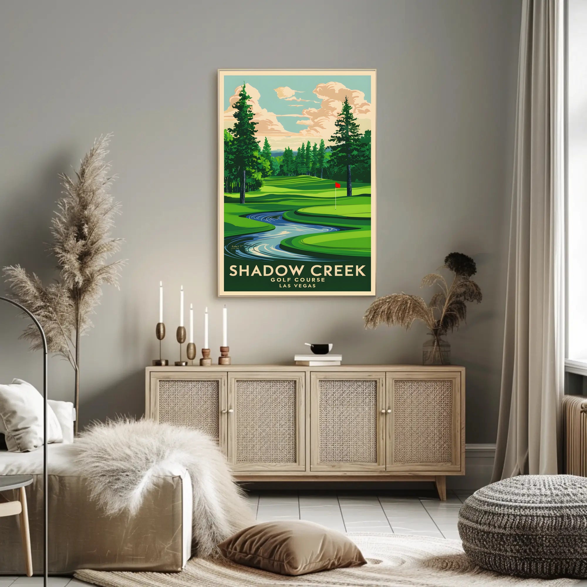 Shadow Creek Golf Course Poster