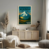 Explore The Wilderness Of Alaska Poster PosterGoat