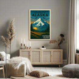 Explore The Wilderness Of Alaska Poster PosterGoat