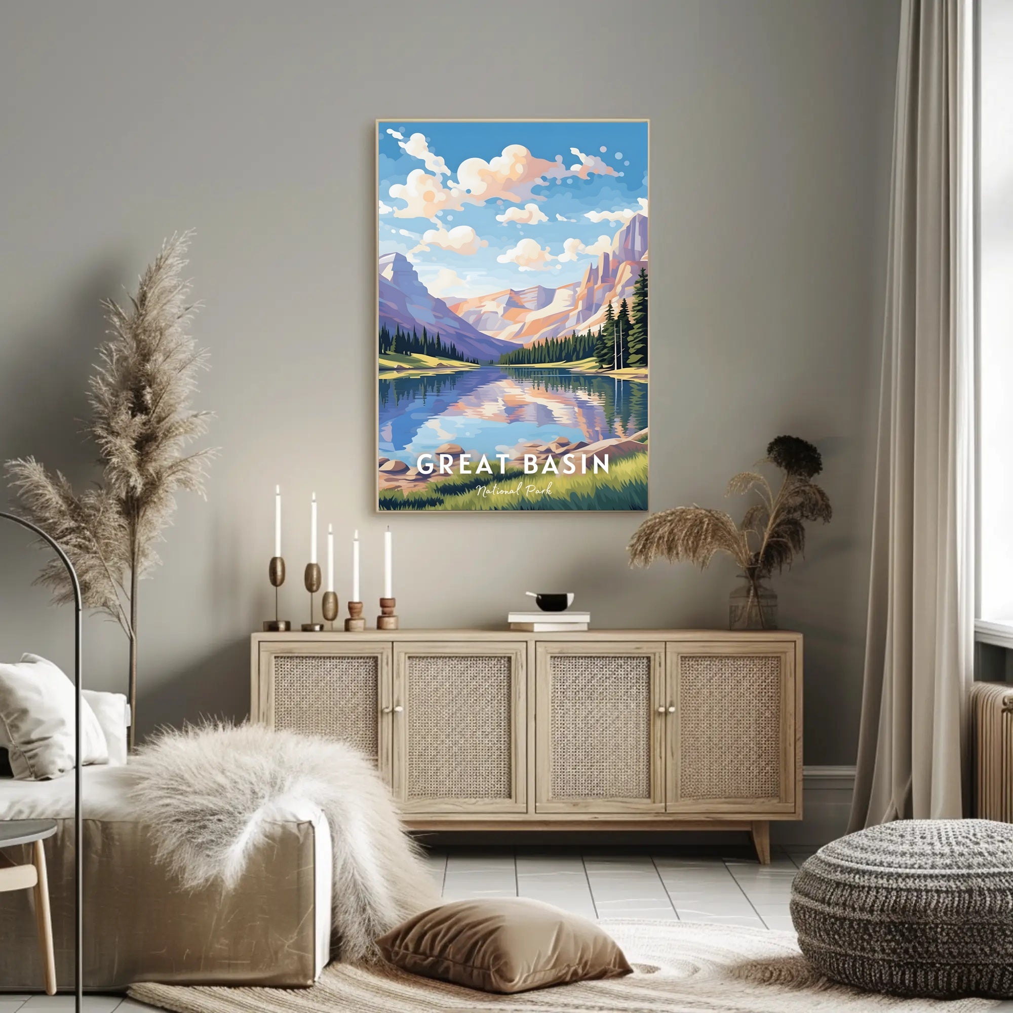 Great Basin National Park Travel Poster