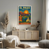 El Paso Sun City Poster