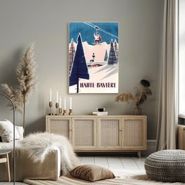 Haute-Bavière Winter Escape Poster