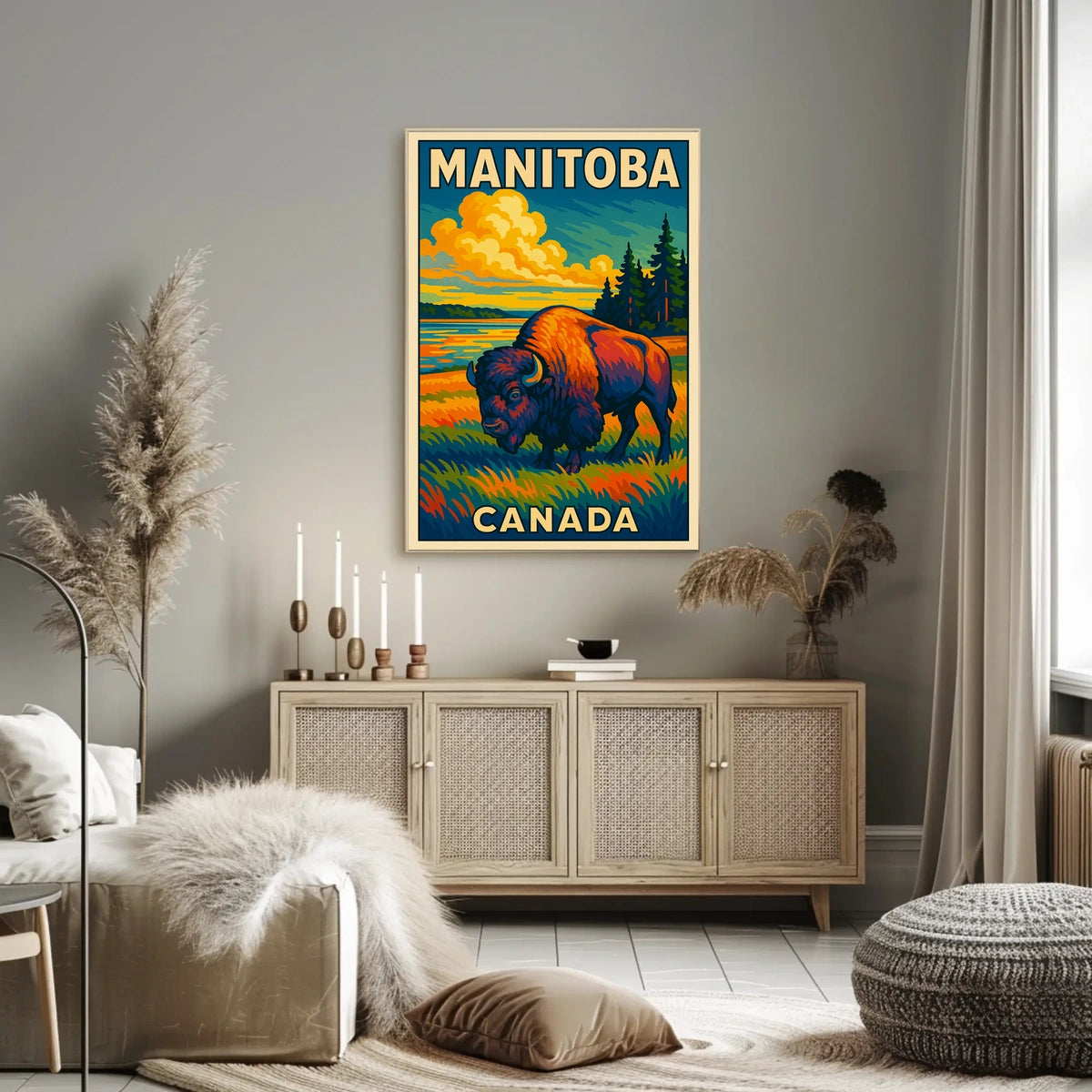 Manitoba Wilderness Poster