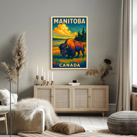 Manitoba Wilderness Poster