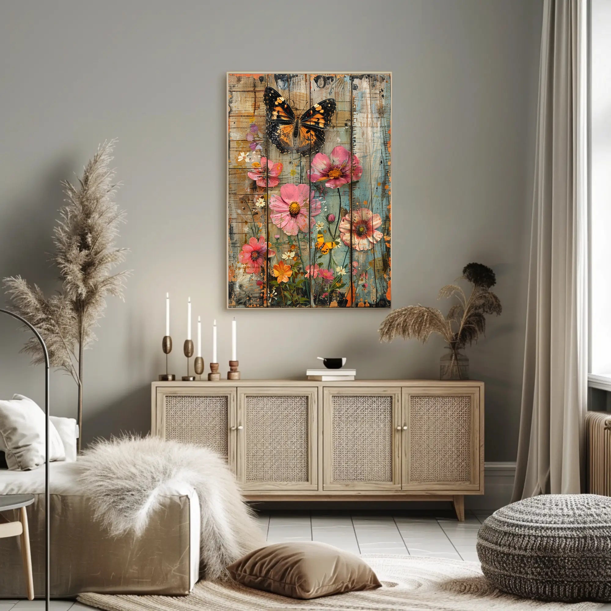 Vibrant Nature Collage Poster PosterGoat