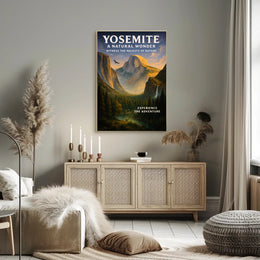 Yosemite A Natural Wonder Poster