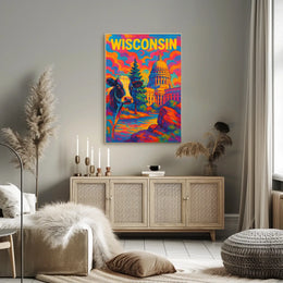Wisconsin Vibrance Poster