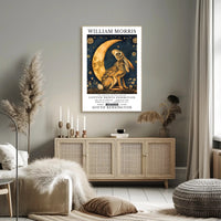 Vintage William Morris Hare Moon Artistic Poster