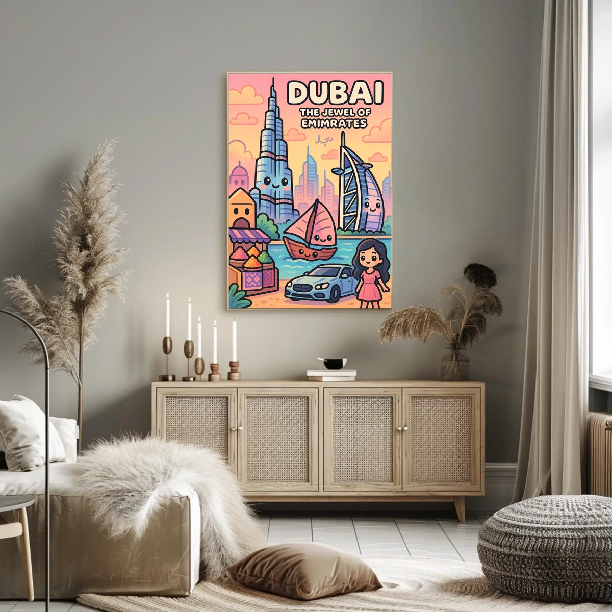 Dubai The Jewel of Emirates Poster