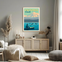 Victoria, Canada Scenic Adventure Poster