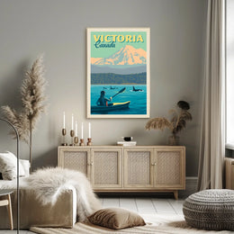 Victoria, Canada Scenic Adventure Poster