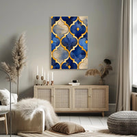 Ornate Geometric Luxury Wall Art Poster - Cultural Heritage