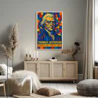 Thomas Jefferson 3rd President Poster
